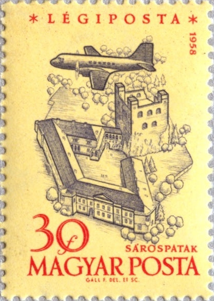 C191-C200 Hungary - 40th Anniv. of Hungarian Air Post Stamps (w/o Ins –  Hungaria Stamp Exchange