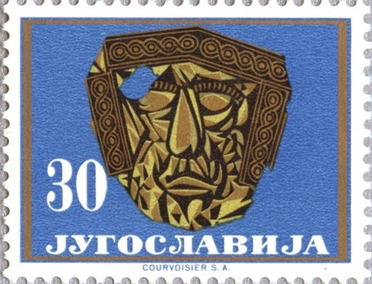 #681-686 Yugoslavia - Yugoslav Art Treasures (MNH)