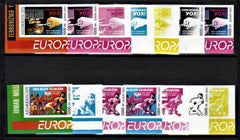 #745-746 Azerbaijan - 2003 Europa Imperf Color Proof set of 7 (MNH)