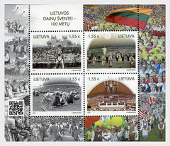 Lithuania - 2024 - 100th Anniversary of the Lithuanian Song Celebration - SS (MNH)