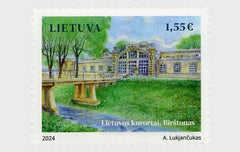 Lithuania - 2024 Lithuanian Resorts - Birstonas (MNH)