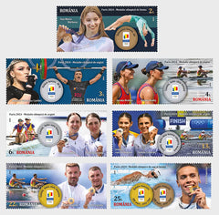 Romania - 2024 - Paris Olympics Medal Winners - Set (MNH)