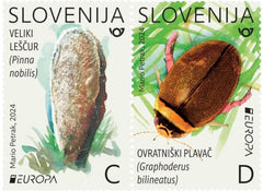 Slovenia - 2024 Europa - Underwater Fauna And Flora (MNH)