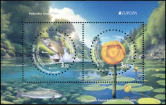 Bosnia (Muslim) - 2024 - EUROPA Stamps - Underwater Flora and Fauna - SS (MNH)