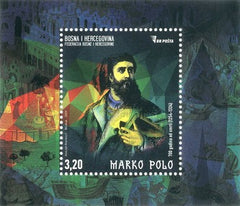 Bosnia (Muslim) - 2024 - Personalities - Marco Polo, 1254-1324 (MNH)