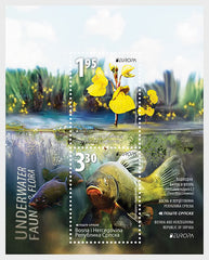 Bosnia (Serb) - 2024 - Europa - Underwater Fauna & Flora - Tench - SS (MNH)