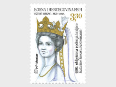 Bosnia (Croat) - 2024 600th Anniversary of the Birth of Queen Katarina Kosaca Kotromanic  (MNH)