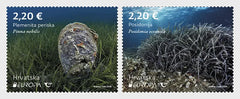 Croatia 2024-Europa - Underwater Fauna & Flora - Set of 2 (MNH)