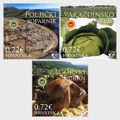 Croatia 2024-Croatian Protected Agricultural And Food Products - Set of 3 (MNH)