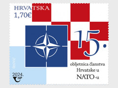 Croatia 2024-15th Anniversary of Croatia's Membership in NATO MNH