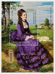 Hungary - 2024 - The 150 Year Old Painting By Pal Szinyei Merse - Lady In Violet - SS (MNH)