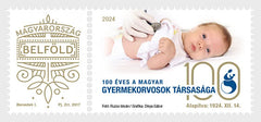 Hungary - 2024 - The Hungarian Paediatric Association is 100 Years Old (MNH)