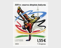 Lithuania - 2024 Games of the XXXIII Olympiad (MNH)