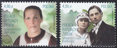 Poland - 2024 Poles Rescuing Jews - set of 2  (MNH)