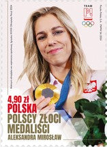 Poland - 2024 Polish Gold Medal Winners - Aleksandra Miroslav (MNH)