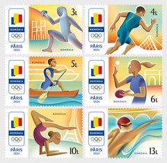 Romania - 2024 - Paris Olympics - Set (MNH) - pre-order