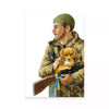 Ukraine - 2024 Battalion Fluffy - Puppies - Postcards (2)