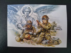 Ukraine - 2024 Heroic Professions - Angels of War Postcad