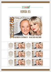 Hungary - 2024 Korda 85 thematic personalized minisheet (MNH)