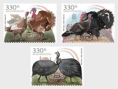 Hungary - 2024 Indigenous Hungarian Poultry Breeds III - Set of 3 (MNH)