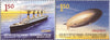 #445-446 Bosnia (Serb) - Transportation Disasters: Titanic, Hindenburg (MNH)