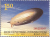 #445-446 Bosnia (Serb) - Transportation Disasters: Titanic, Hindenburg (MNH)