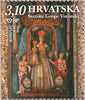 Croatia - #1125-1128 - Icons of the Virgin Mary, Marian Shrines (MNH)