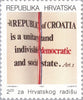 #RA26-RA31 Croatia - New Constitution (MNH)