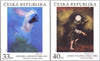 Czech Republic - 2020 Works of Art on Postage Stamps, Set of 2 (MNH)