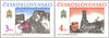 #2763-2764 Czechoslovakia - Bratislava Views Type of 1987 (MNH)