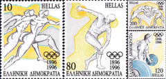 #1837-1840 Greece - Modern Olympic Games, Cent. (MNH)