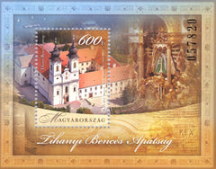 #4259 Hungary - Benedictine Abbey, Tihany S/S (MNH)