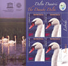 Romania - 2020 The Danube Delta Swans, 4 M/S (MNH)