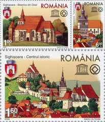 #5113-5115 Romania - Historic Center of Sighisoara, UNESCO World Heritage Site (MNH)